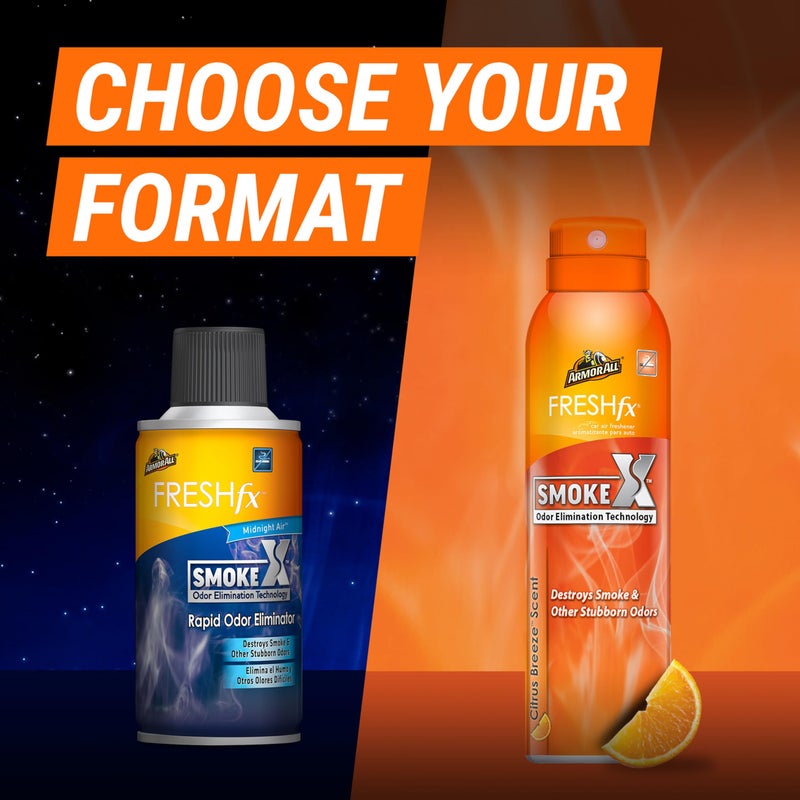 Armor All FRESHfx Smoke X Citrus Breeze Rapid Odor Eliminator - 2 OZ - Image 2